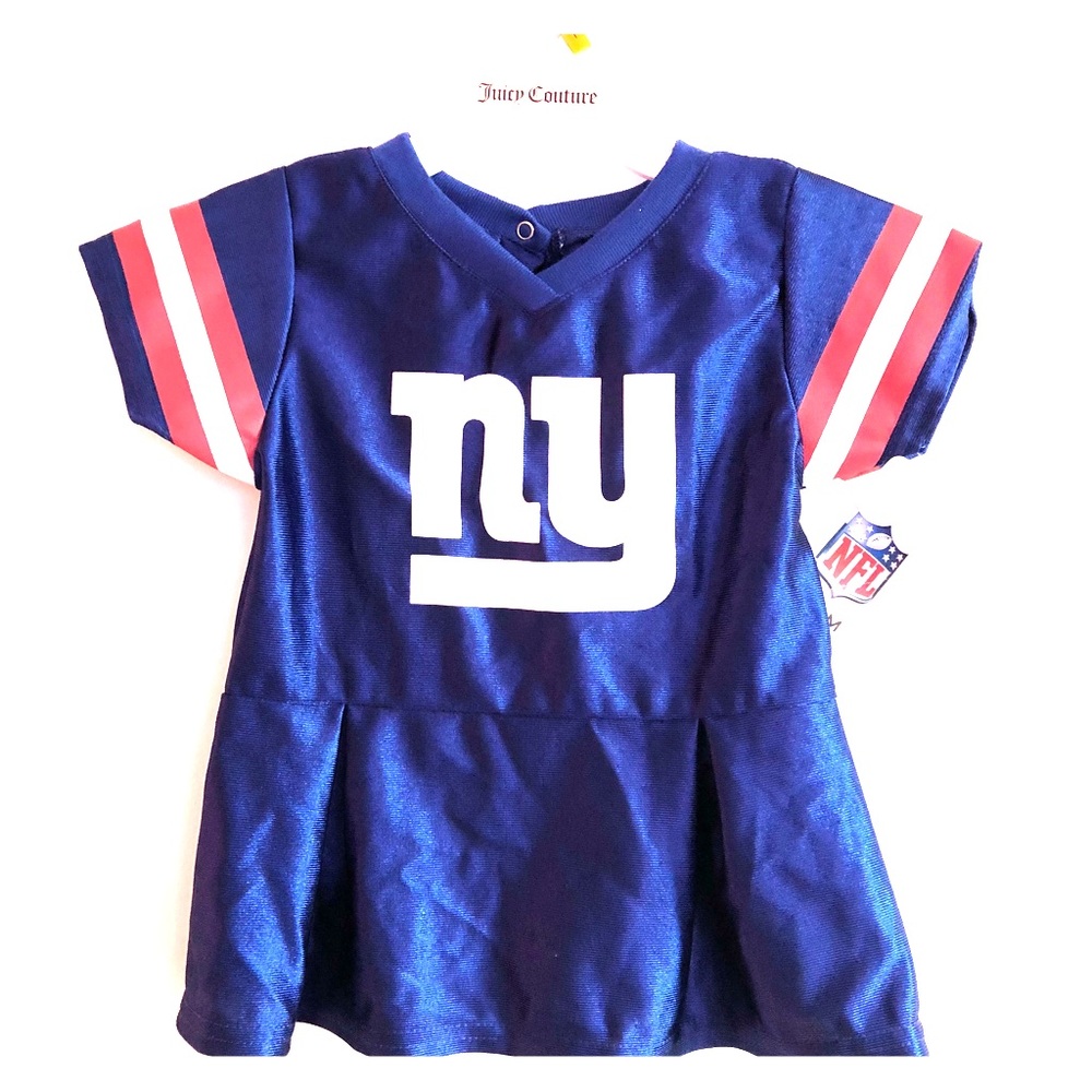 NY Giants Jersey Dress baby size 18 months